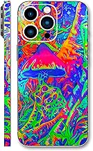 HK Studio Hologram Mushroom Skin Decal (Not Case) for iPhone 13 Pro Max - No Bubble, Slim, Waterproof - Protecting & Personalizing iPhone's Back, Camera, Frame