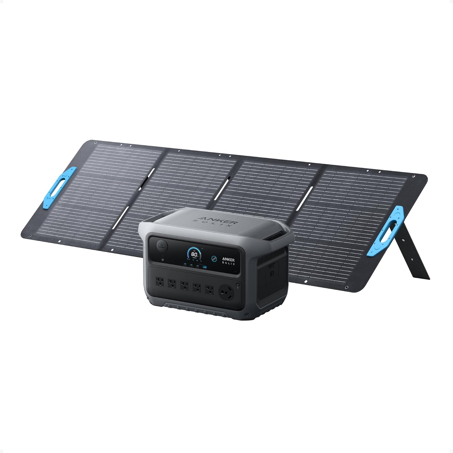 Anker SOLIX C2000 Gen 2 Portable Power Station, 2,400W (Peak 4,000W) Solar Generator, Full Charge in 58 Min, 2048wh LiFePO4 Battery for Home Backup, Power Outages, and Camping (Optional Solar Panel) — ChinaHub